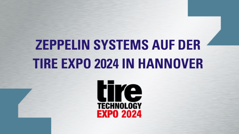 Zeppelin Systems demonstrates concentrated solutions competence with strong partners of the Zeppelin Sustainable Tire Alliance in Hanover