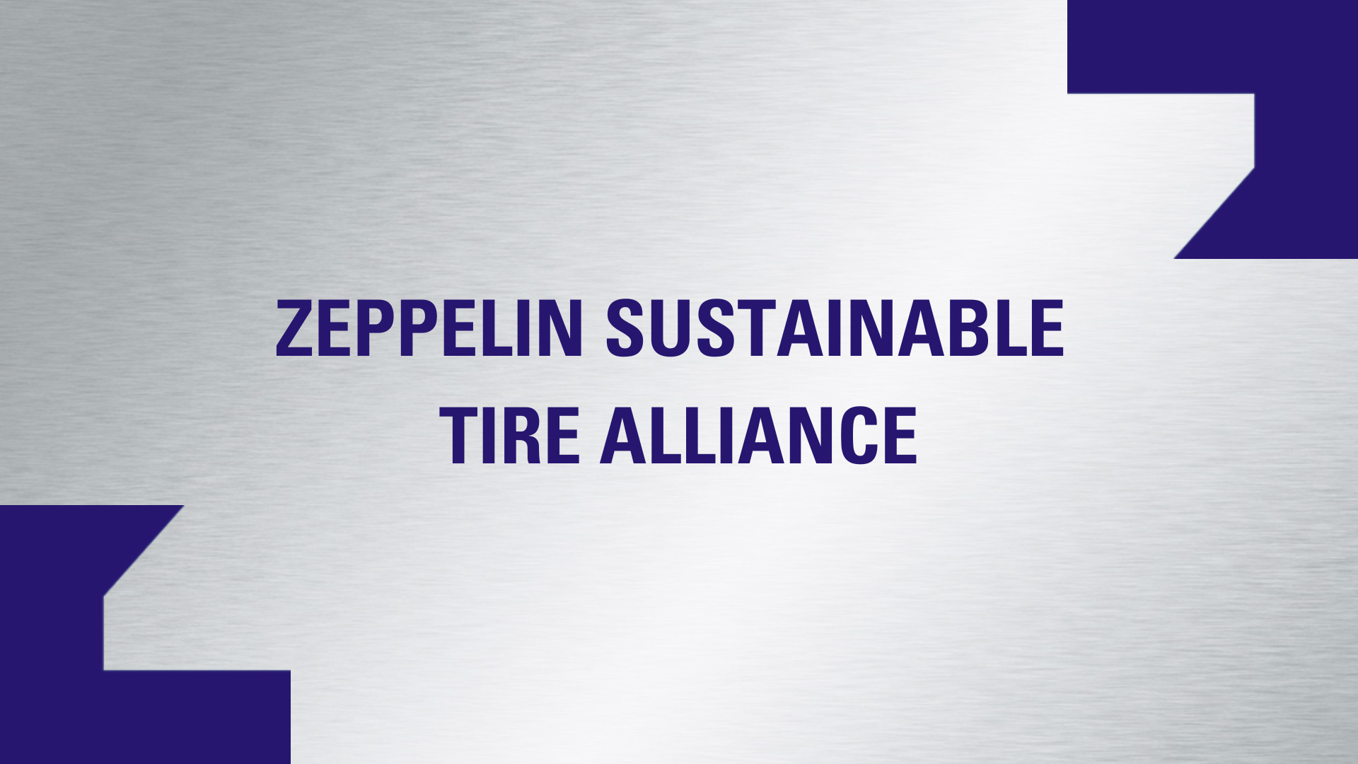 Zeppelin Systems hebt Sustainable Tire Alliance aus der Taufe 