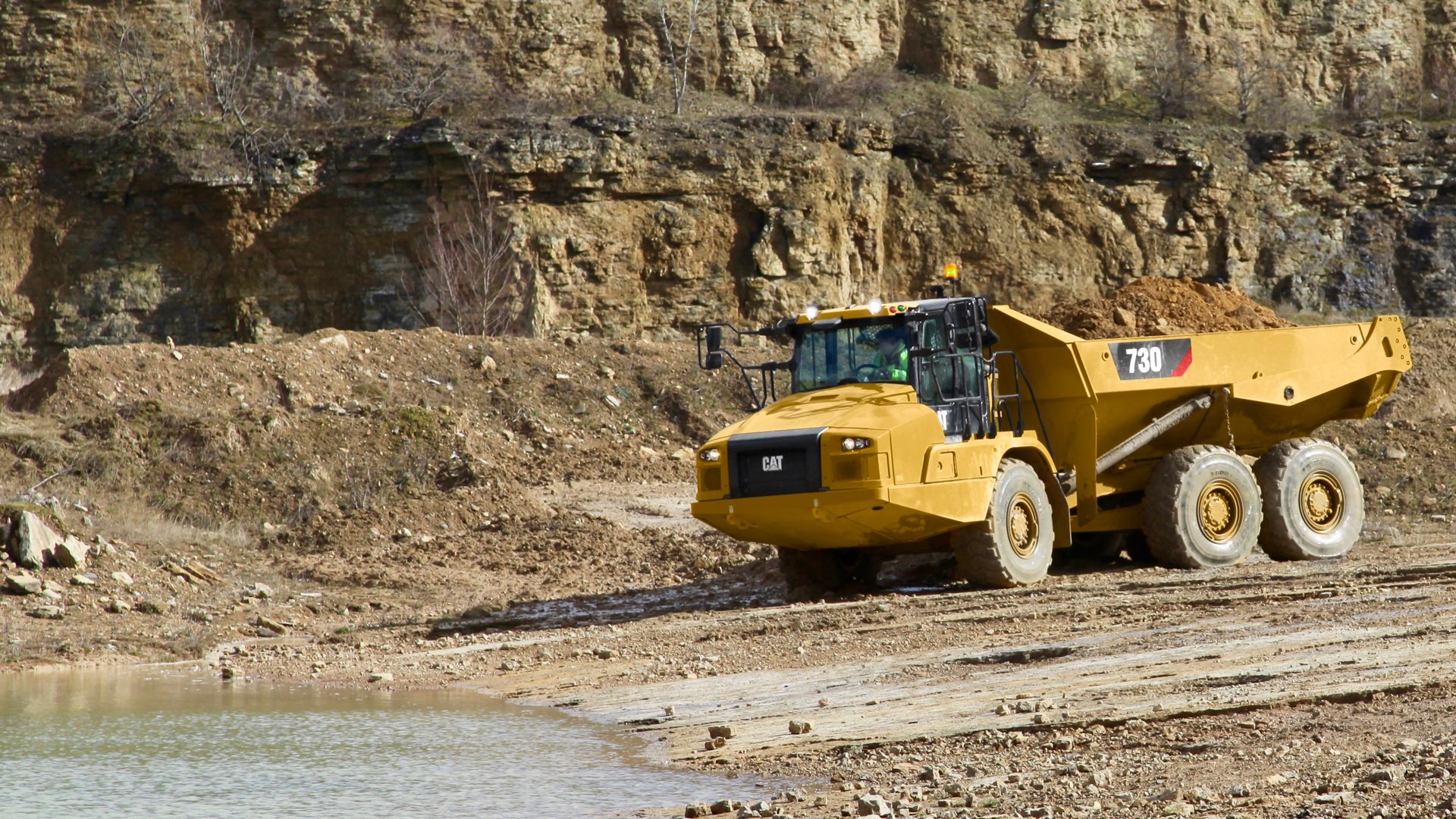 Muldenkipper Dumper Schurfzuge Zeppelin Osterreich