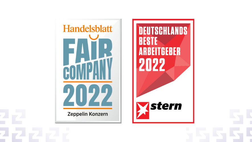 The Zeppelin Group is again a top employer in Germany in 2022