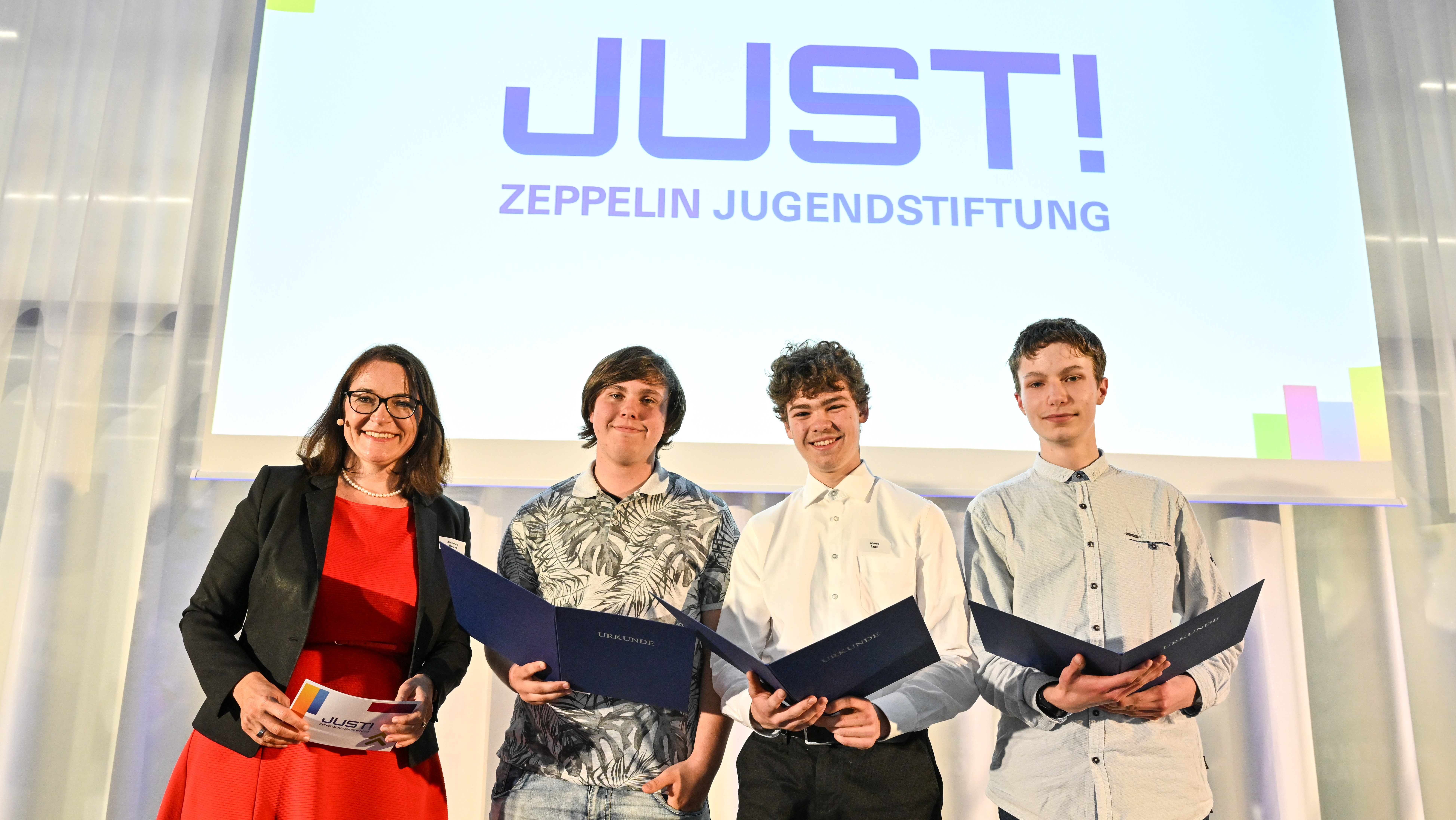 Zeppelin Jugendstiftung JUST! zeichnet Nachwuchs für herausragende Projekte aus 
