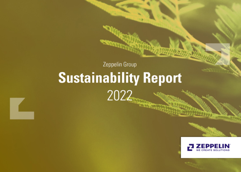 Zeppelin Group publishes digital 2022 Sustainability Report